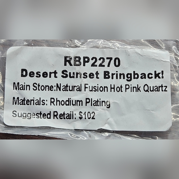 Quartz Ring Sz 5 - Picture 4 of 6